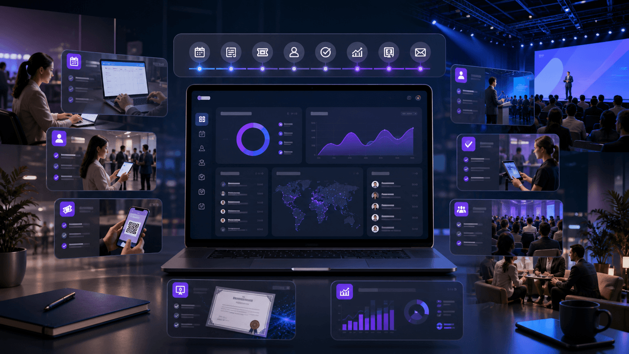 Built for complete event journeys preview